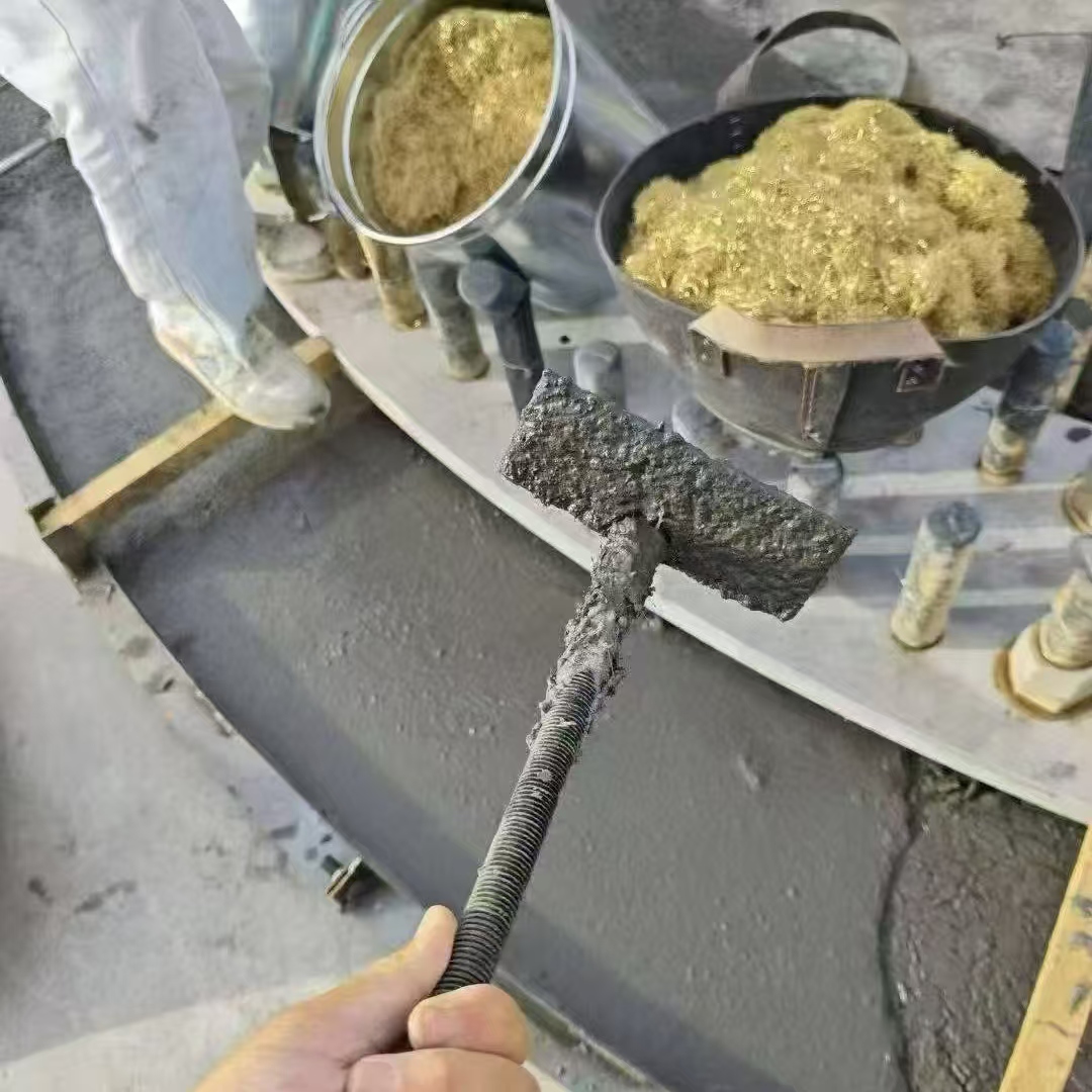 承德C120钢纤维高强无收灌浆料 轧机压缩机汽轮机发电机锻压设备底座灌浆材料